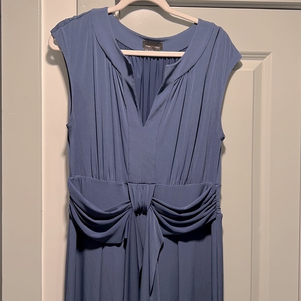 Sexy Smoky Moody Blue Max and Cleo Dress